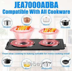2 PACK JEA7000ADBA Coil Element Cartridge Compatible with Jenn Air Cooktop Rep