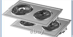2 pcs JEA7000ADSA Coil Element Burner Cartridge Replace JennAir Range Stove