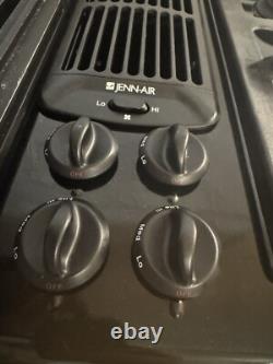 30 Jenn Air Black Downdraft Cooktop JGD8130ADB 2 Burners Grill Tested Video
