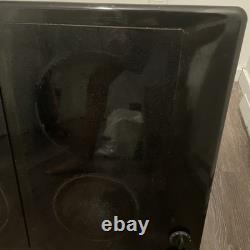 45 Jenn-Air 3-Bay Black Downdraft Cooktop with 4 Burners Radiant Glass JED8345ADB