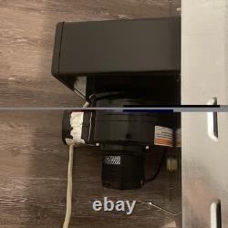 45 Jenn-Air 3-Bay Black Downdraft Cooktop with 4 Burners Radiant Glass JED8345ADB