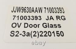 71003393 Jenn-Air Range Oven Door Glass S2-3a