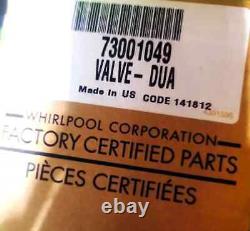 73001049 Or Wp73001049 New Genuine Oem Oven Gas Valve