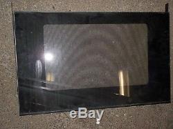 74004852 MAYTAG JENN-AIR Range Oven Outer black door glass with frame