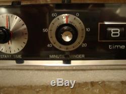 9.5 by 2.5 inches Oven Range Clock Timer vintage Kenmore Maytag Jennair #715394