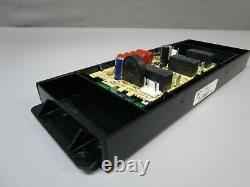 A1 Whirlpool Electric Range Control Board with Black Overlay W10343472 ASMN