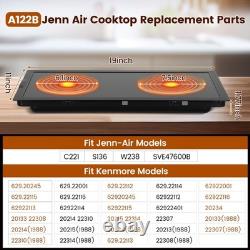 A122B Radiant Cartridge for Jenn Air Whirlpool Maytag Kenmore Range