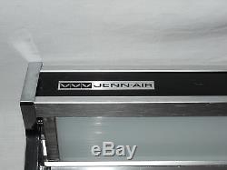 Black Jenn-air Back Splash With Light For Downdraft Stove Oven Range Fluorescent