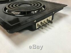 Black Jenn-Air 2 Coil Element Cartridge for Cooktop or Range A100 Used Condition