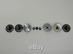Complete Set Of 9 Vintage Jenn-air Stove Range Burner Control Knobs