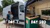 Full Van Build Time Lapse We Built A Modern Full Time Home