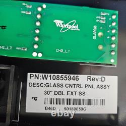 Genuine JENN-AIR Double Oven 30 Touch Panel Assy # W10713562