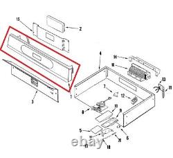 Genuine JENN-AIR Oven, 30 Control Panel ONLY # 74008807 (Board not included)