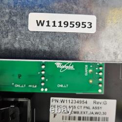Genuine JENN-AIR Oven Micro 30 Touch Panel Assy # W11195953