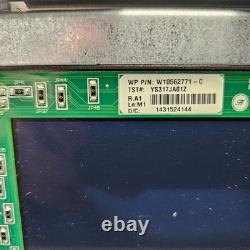 Genuine JENN-AIR Range 30 Touch Panel ONLY # W10676649 (Board Not Included)