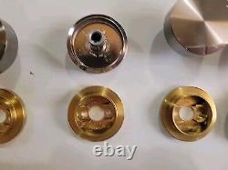 Genuine KitchenAid Jenn-Air Range Oven, Knob and brass bezel W11592981 W11592976