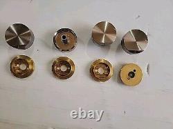 Genuine KitchenAid Jenn-Air Range Oven, Knob and brass bezel W11592981 W11592976