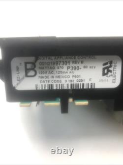 Genuine Whirlpool Range Oven YGY397LXUS04 Control Board -00N21997301 Rev B