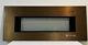 JENN-AIR RANGE DOOR GLASS PART # W10269422 Black Glass W Oiled Bronze Trim