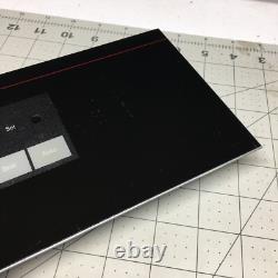 JENN AIR RANGE GLASS CONTROL PANEL BLACK PART# 7721P041-60 (No Board) JENN AIR RANGE GLASS CONTROL PANEL BLACK PART# 7721P041-60 (No Board)