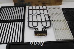 JENN-AIR Range Grill Set Element 2 Grates, 2 Rock Plates & Rotisserie Model D146