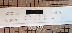 JENN-AIR Whirlpool Stove Range Oven Control Touch Pad White 71002042 End Caps