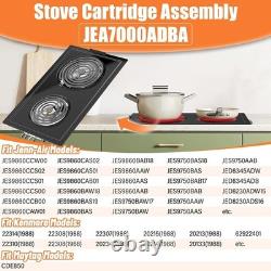 Jea7000adba Coil Element Cartridge Jenn Air Cooktop 2100W 1250W Black