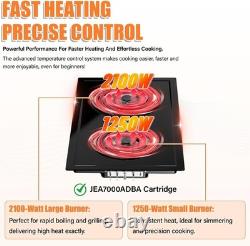 Jea7000adba Coil Element Cartridge Jenn Air Cooktop 2100W 1250W Black
