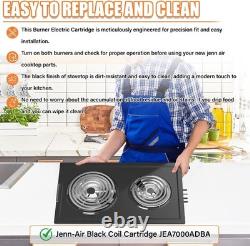 Jea7000adba Coil Element Cartridge Jenn Air Cooktop 2100W 1250W Black