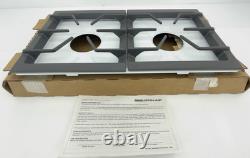 Jenn-Air 205789 Gas Cooktop Cast IroGrate Set with White Porcelain Insert NEW