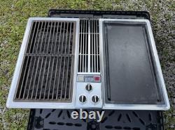 Jenn-Air 2370EGS 30 Downdraft Cooktop Griddle Burner Vintage