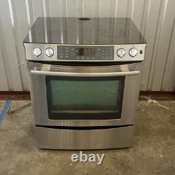 Jenn Air 30-3/4 in. Electric 5-Burner Smoothtop Slide-in Range JES8850CAS