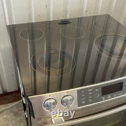 Jenn Air 30-3/4 in. Electric 5-Burner Smoothtop Slide-in Range JES8850CAS