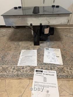 Jenn Air 30 Black Electric Cooktop 4 Burner With Downdraft JED8430ADW