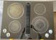 Jenn Air 30 Black Glass Electric Cooktop 4-Burner With Downdraft -JED8430BDB18