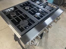 Jenn-Air 36 6 Burner Gas Rangetop Cooktop JGCP436WP01 Stainless Steel