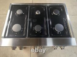 Jenn-Air 36 6 Burner Gas Rangetop Cooktop JGCP436WP01 Stainless Steel