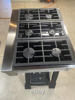 Jenn-Air 36 6 Burner Gas Rangetop Cooktop JGCP436WP01 Stainless Steel