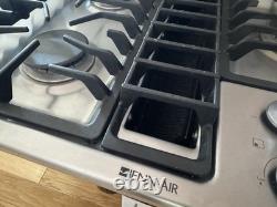 Jenn-Air 36 Propane Cooktop JGD3536WS0 Stainless Steel Downdraft works 100%