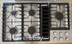 Jenn-Air 36 Propane Cooktop JGD3536WS0 Stainless Steel Downdraft works 100%