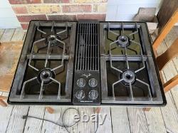Jenn Air 4 Burner 30 X21.5 Inches Gas Downdraft Cooktop