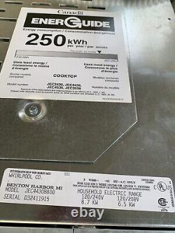 Jenn-Air Cooktop JEC4430BB 30- Inch Electric Radiant Burner Element Pre Owned