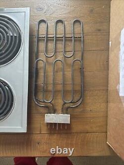 Jenn Air Cooktop Range Grill Element Including Rocks Grates And Burner Lot
