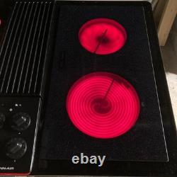 Jenn-Air Downdraft 30 Electric Cooktop CVE4270B 2 Burner with Grill Test Video