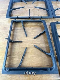 Jenn Air Dual Fuel Range Set Of 4 Top Grates 74006014, 74006011 From Jds8850aas