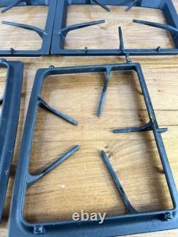 Jenn Air Dual Fuel Range Set Of 4 Top Grates 74006014, 74006011 From Jds8850aas