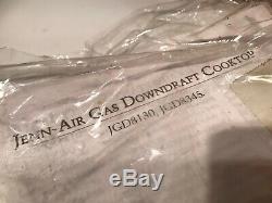 Jenn Air Gas Downdraft Cooktop Grill JDG8345ADB Jenn-Air Range New In Box