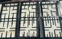 Jenn-Air JDRP436WP03 OEM Cast Iron Burner Grate Set 3 Pc 36 Gas Range Black