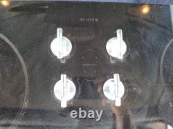 Jenn-Air Maytag JEC8430ADB 30 Electric Downdraft Cooktop Black Glass 4 Burner