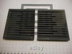 Jenn-Air Range Cooktop Burner Grates Pair Downdraft Part NEW With Scratches